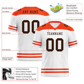 Custom Cleveland Personalized Authentic Football Jersey FBJ02-E0607-8